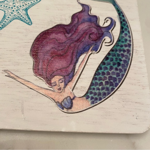 Mermaids Have More Fun Sign Beach Home Decor Wall Art - Picture 6 of 8